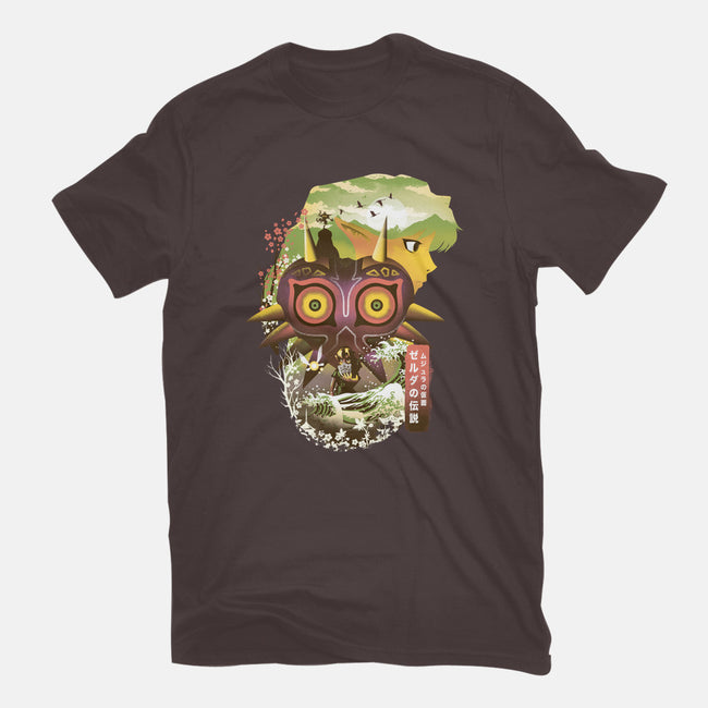 Ukiyo-E Majora-mens heavyweight tee-dandingeroz