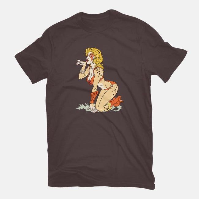 Cat Got Your Tongue-womens basic tee-Chris Wahl