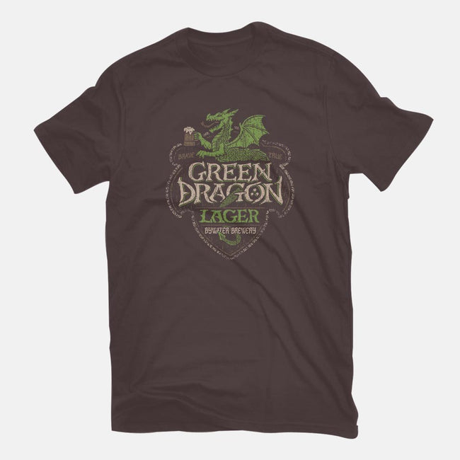 Green Dragon Lager-womens fitted tee-CoryFreeman