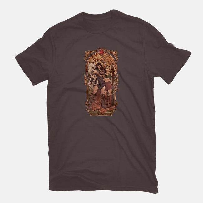 Ties That Bind-womens fitted tee-MeganLara