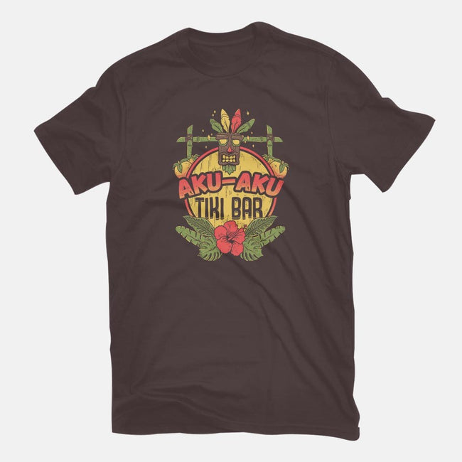 Aku Aku Tiki Bar-womens basic tee-ilustrata