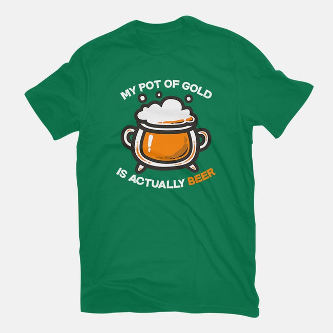 My Pot of Gold Beer-womens fitted tee-goliath72
