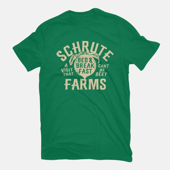 Schrute Farms-mens basic tee-AJ Paglia