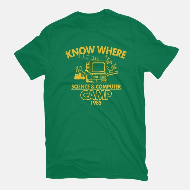 Know Where Camp-womens fitted tee-Boggs Nicolas