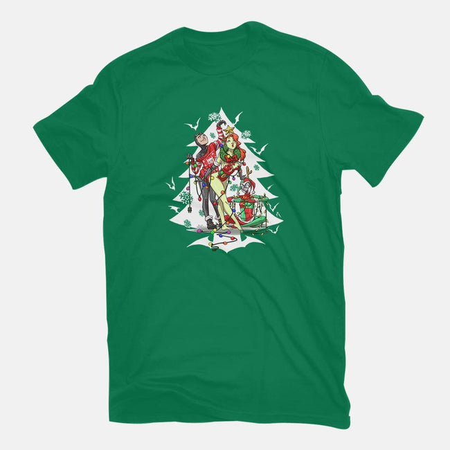 Christmas Belles-womens fitted tee-ArtistAbe