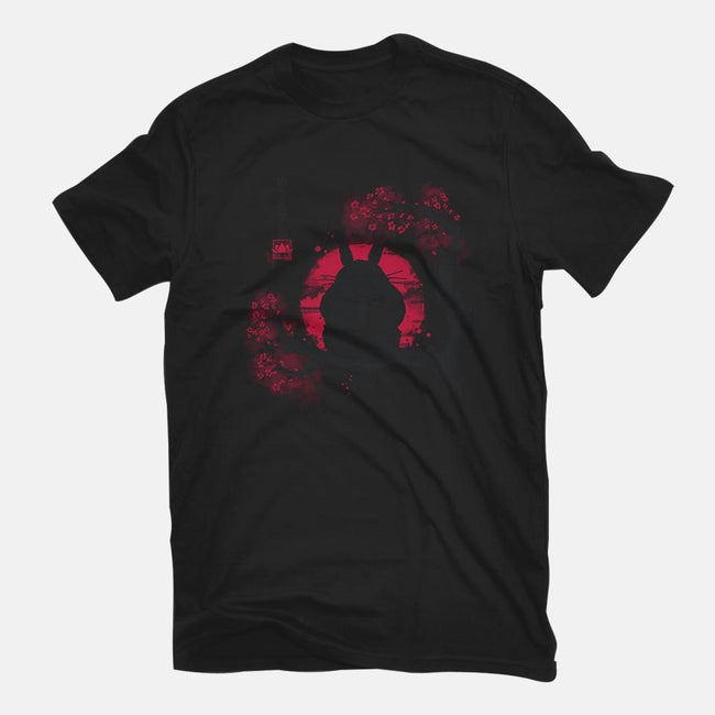 Inner Peace Sumi-e-womens fitted tee-Getsousa!