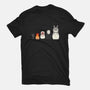 Doll Friends-womens fitted tee-ChocolateRaisinFury