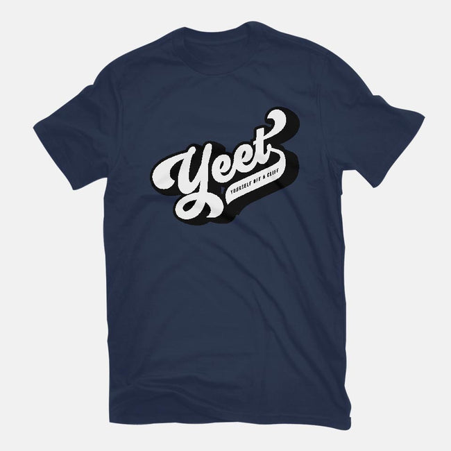 Yeet Yourself-mens basic tee-mannypdesign