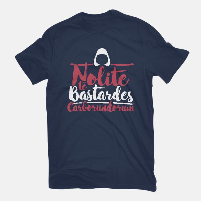 Nolite te Bastardes Carborundorum-mens long sleeved tee-Retro Review