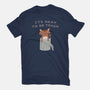It's Okay to Be Trash-womens basic tee-Mykelad