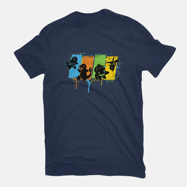 Pokequest-womens basic tee-rocketman_art