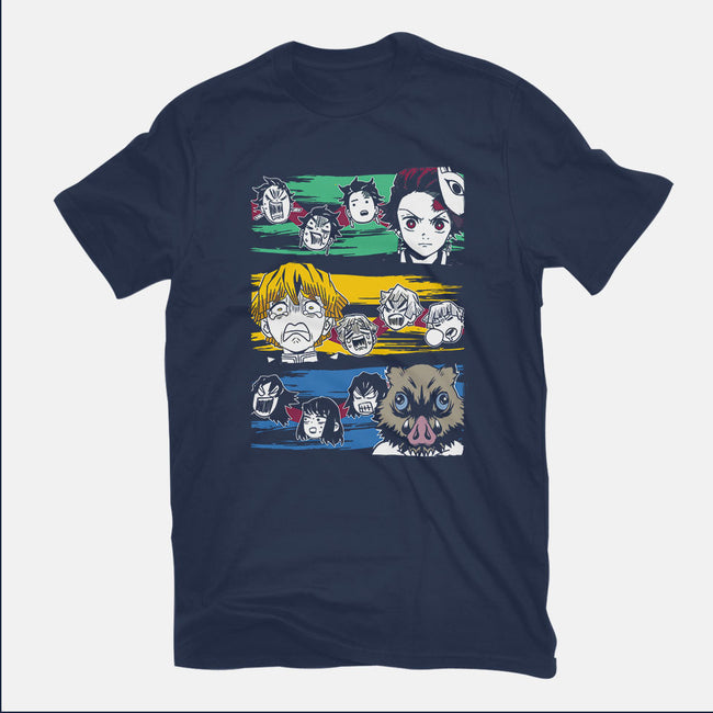 Demon Slayer Trio-womens basic tee-constantine2454