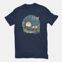 Neighbors in the Woods-womens fitted tee-vp021