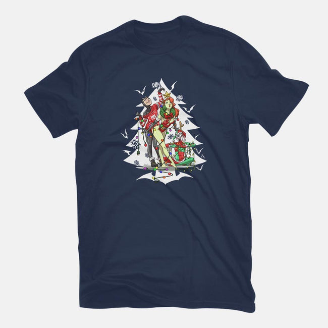 Christmas Belles-womens fitted tee-ArtistAbe