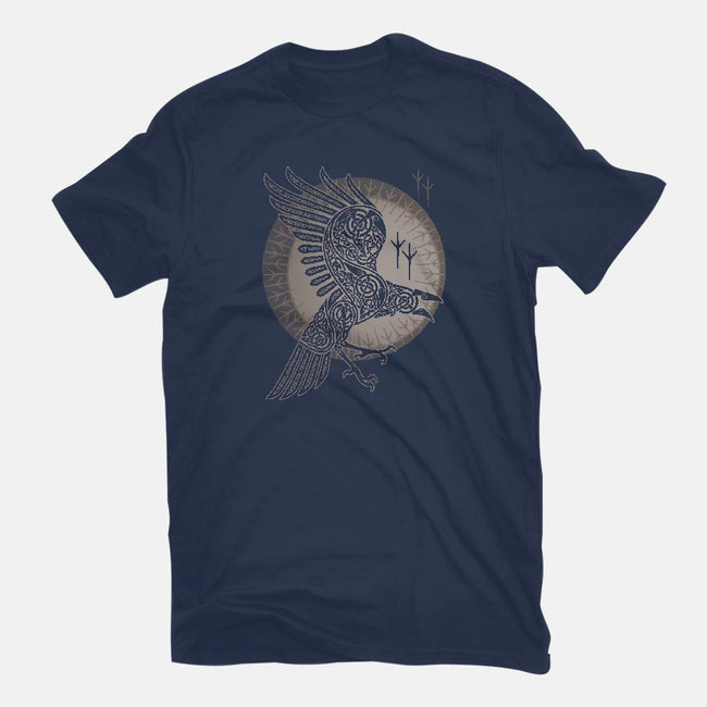 Norse Raven-mens basic tee-RAIDHO