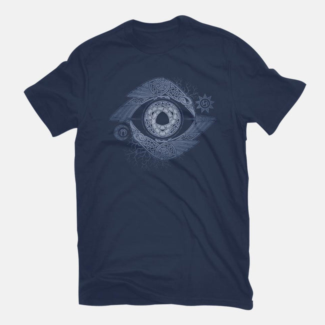 ODIN'S EYE-womens fitted tee-RAIDHO