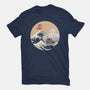 On the Cliff by the Sea-youth basic tee-leo_queval