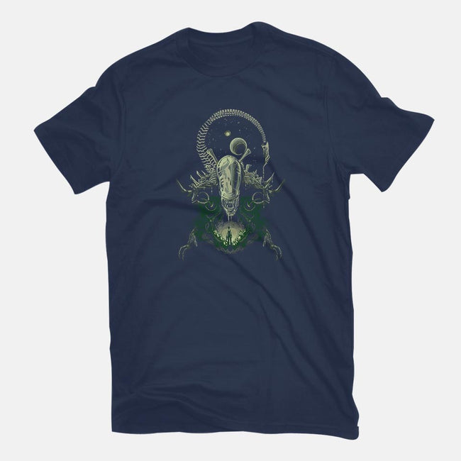 Alien's Nightmare-mens basic tee-Harantula