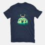 Totoro and His Umbrella-womens basic tee-Arashi-Yuka