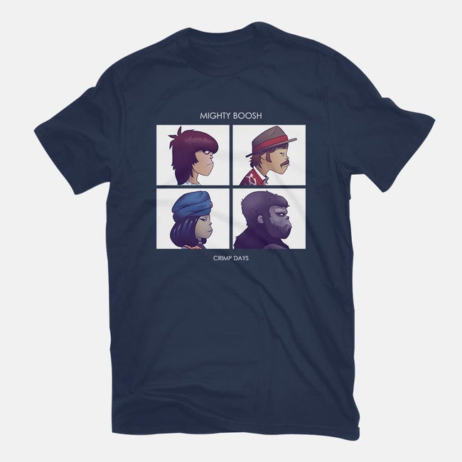 Crimp Days-womens fitted tee-KindaCreative