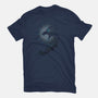 Ragnarok Moon-womens fitted tee-RAIDHO