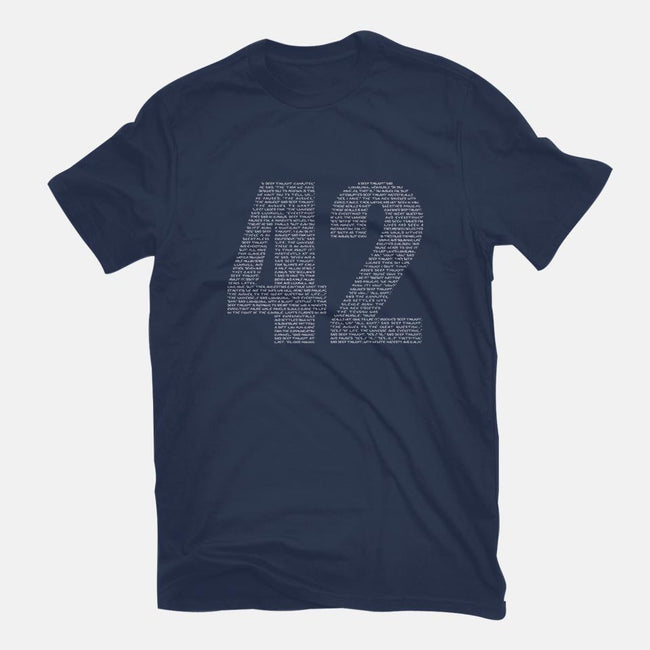 About 42-mens premium tee-maped