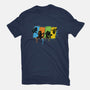 Pokequest-mens basic tee-rocketman_art