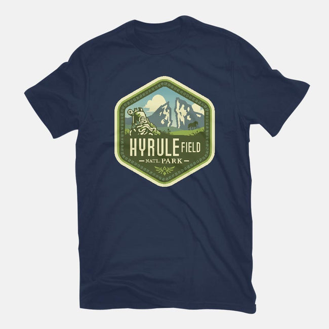 Hyrule Field National Park-womens basic tee-chocopants