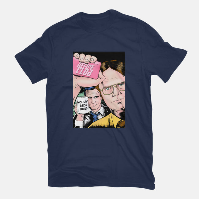 Office Club-womens fitted tee-MarianoSan