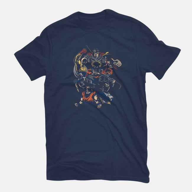 Anime Invincible Team-womens fitted tee-Legendary Phoenix