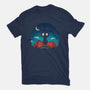 The Witch's Familiar-womens fitted tee-Ruwah