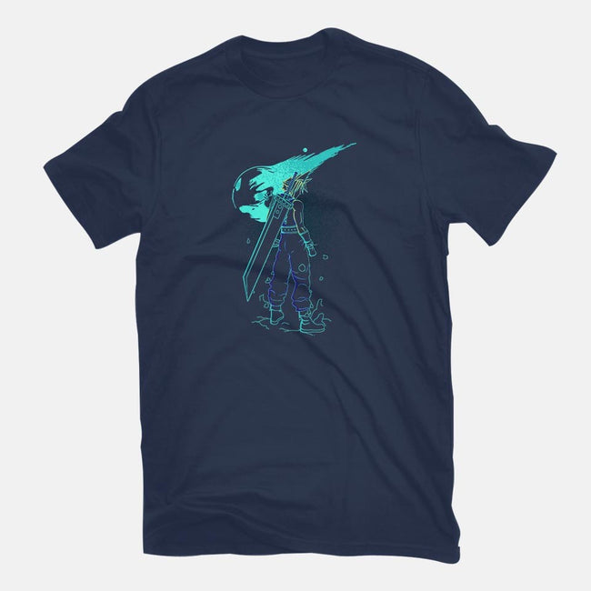 Meteor Shower-womens fitted tee-Donnie