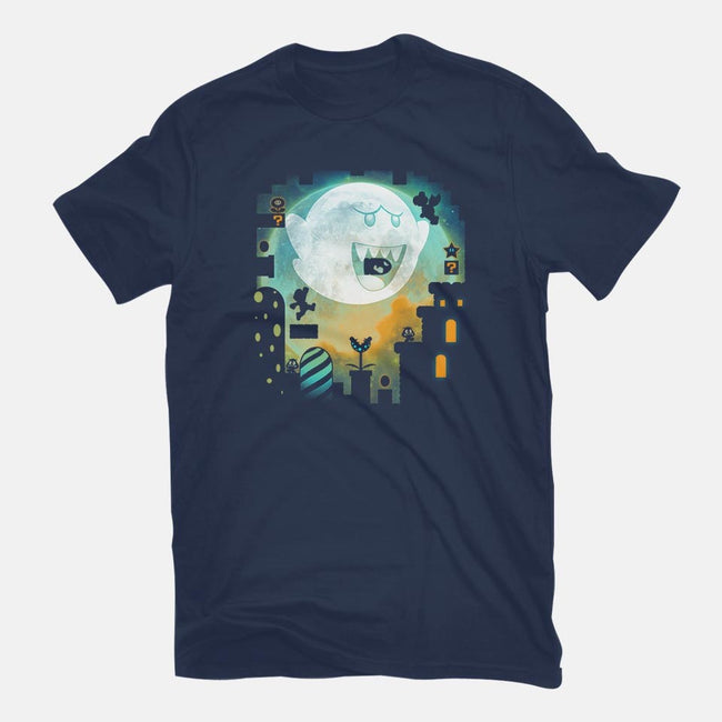 Boo Moon-womens fitted tee-ManuelDA