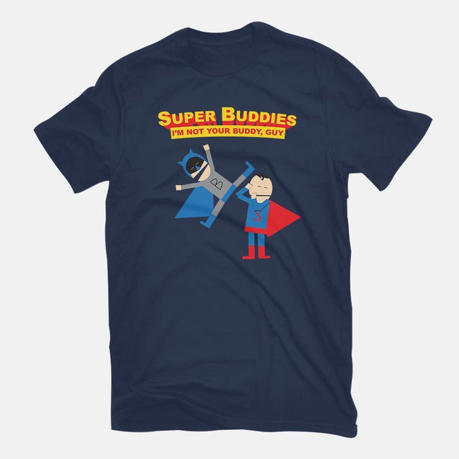 Super Buddies-womens basic tee-zombiemedia