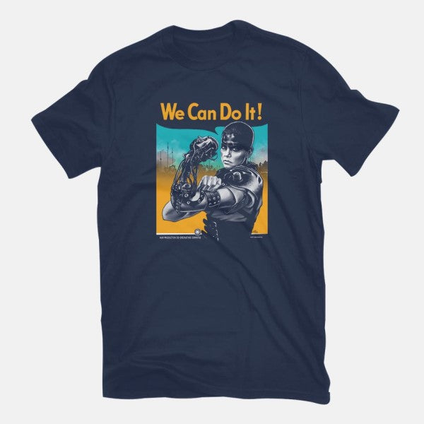 We Can Do It Furiously-womens basic tee-hugohugo