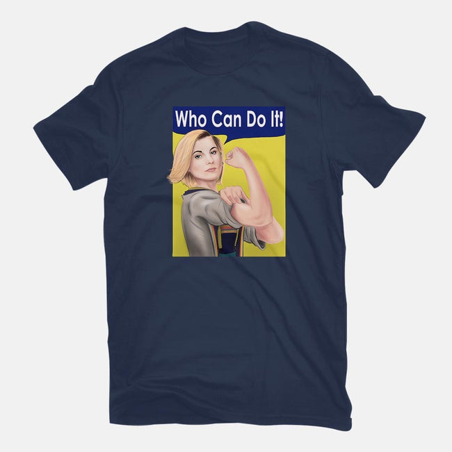 Who Can Do It!-womens fitted tee-MarianoSan