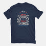 I Read Books and I Know things-mens basic tee-Tobefonseca