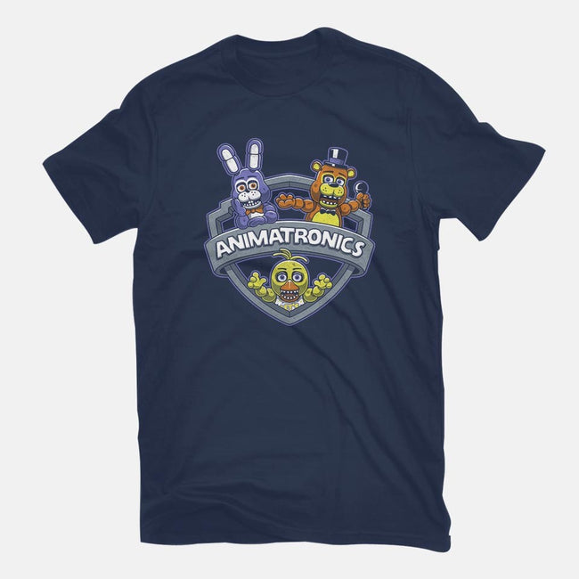 Animatronic Maniacs-womens fitted tee-adho1982