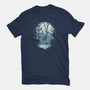 Dark Forest Skull-womens basic tee-Sitchko Igor