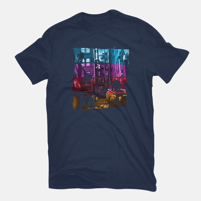 Anchovy Alley-womens fitted tee-DJKopet