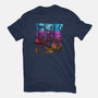 Anchovy Alley-womens fitted tee-DJKopet