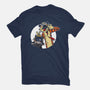 Crime Fighting Pals-womens fitted tee-AndreusD