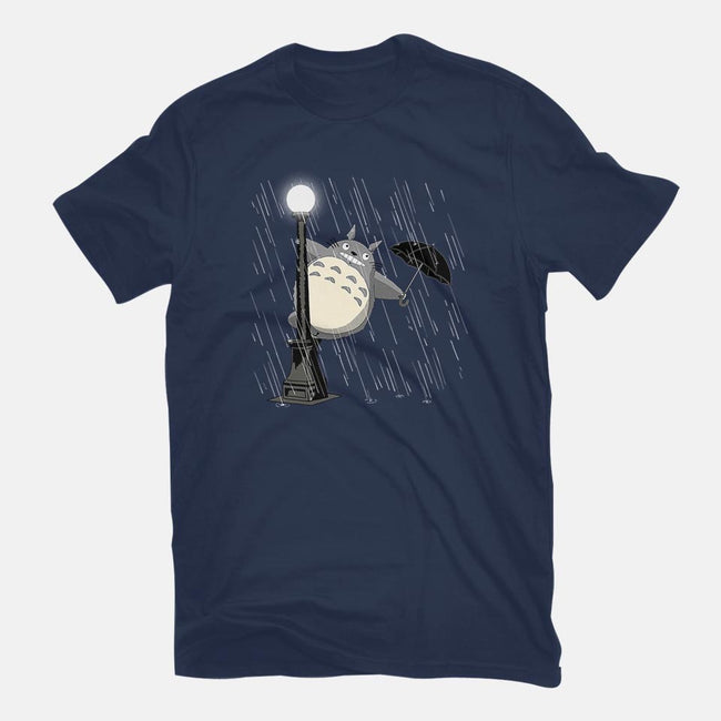 Just Singing in the Rain-womens fitted tee-ddjvigo