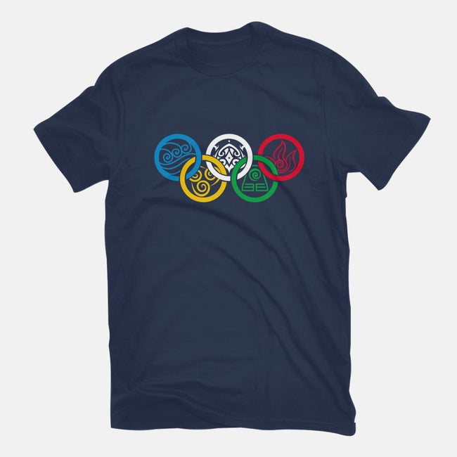 Bending Olympics-mens premium tee-KindaCreative
