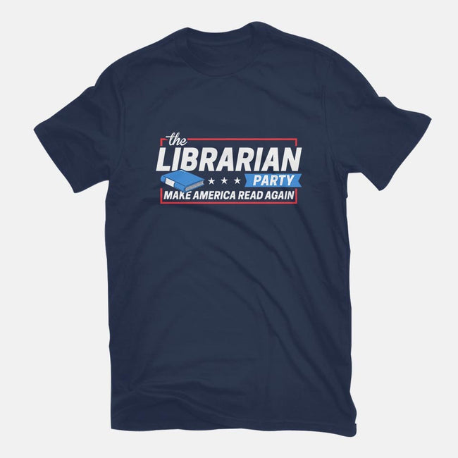 Librarian Party-womens basic tee-BootsBoots