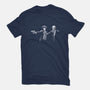 Bibappu Fiction-womens fitted tee-blackhand