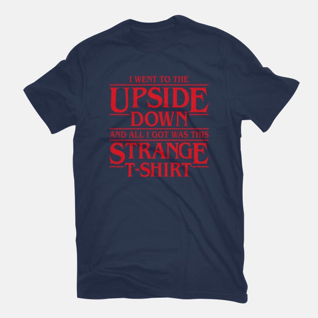 I Went to the Upside Down-mens basic tee-Olipop