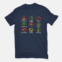 Megatroid-mens basic tee-PixelEyeBat