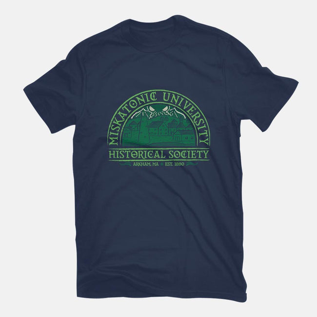 Miskatonic History Society-womens fitted tee-MJ