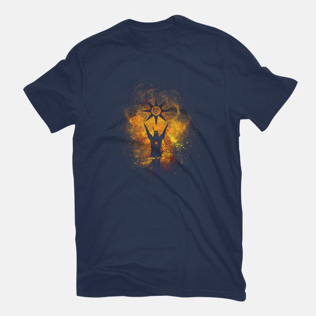 Praise the Sun-womens fitted tee-Donnie